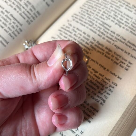 Set of 4 Pinky Rings Small Stackable Rings Sz 4 - Picture 3 of 4